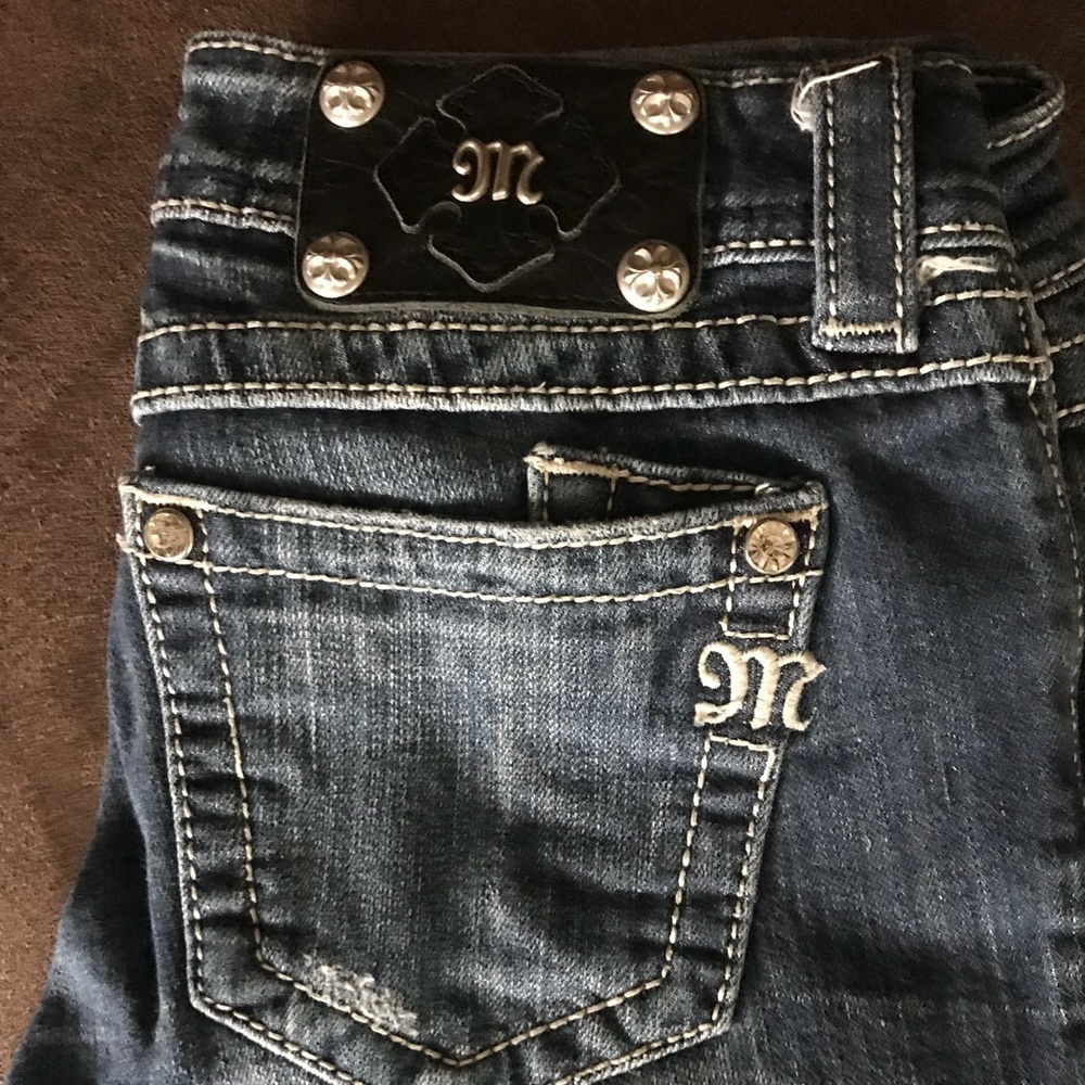 Miss Me skinny jeans. Size 26